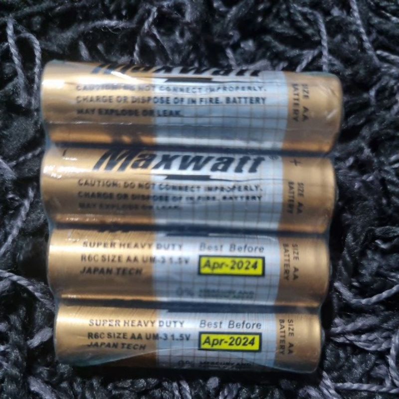 Maxwatt Battery | Batu Batre | Baterai AA