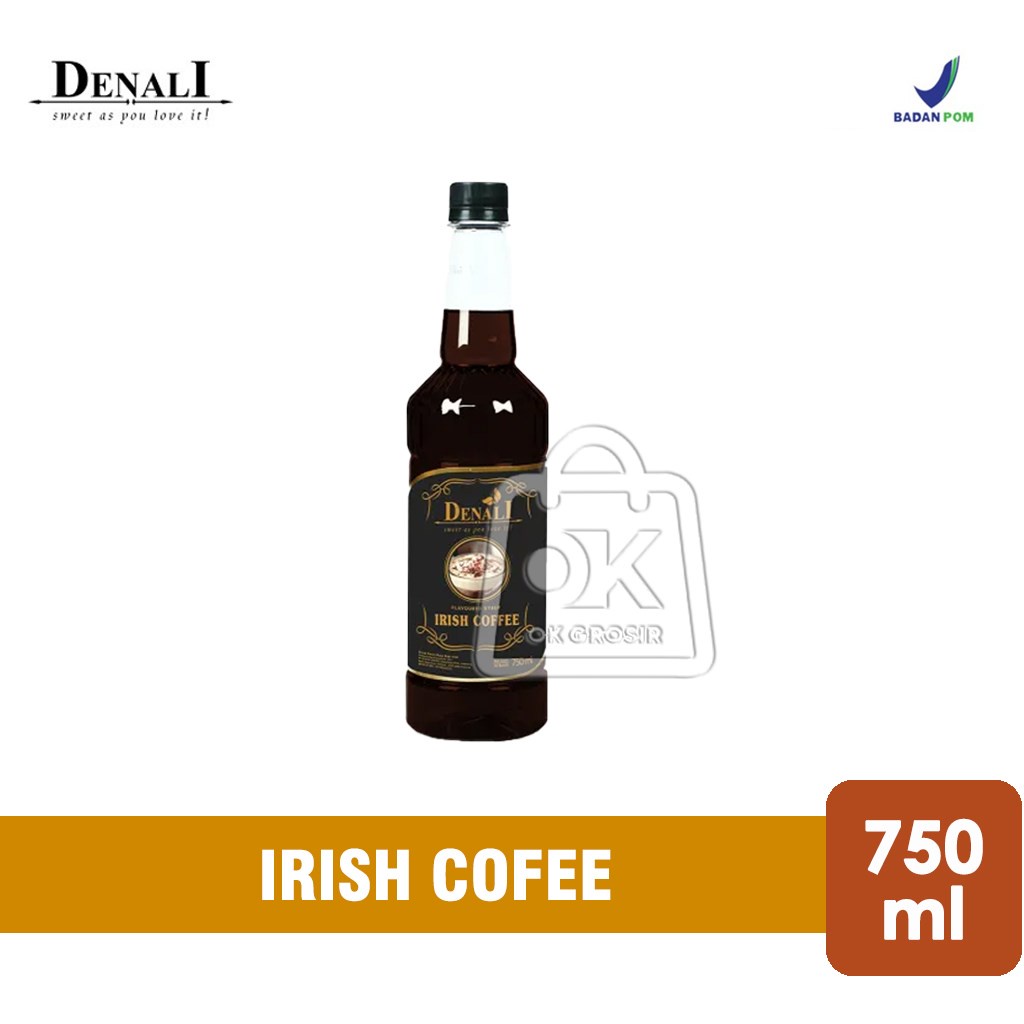 

Syrup Irish Coffee Denali / Sirup Irish Cream Coffee (Botol Plastik 750ml)