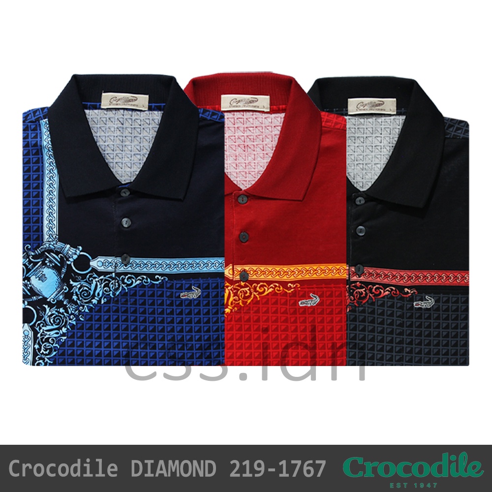 Kaos Kerah Pria Crocodile Diamond 219-1767