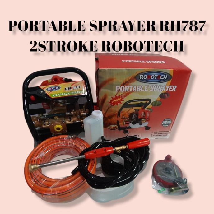 Promo mesin portable steam/portable power sprayer merk Robotech