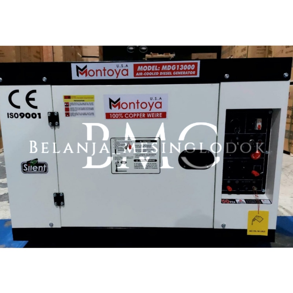 Genset solar 10 KVA 1 phase montoya mdg 13000 Genset Silent USA Technology