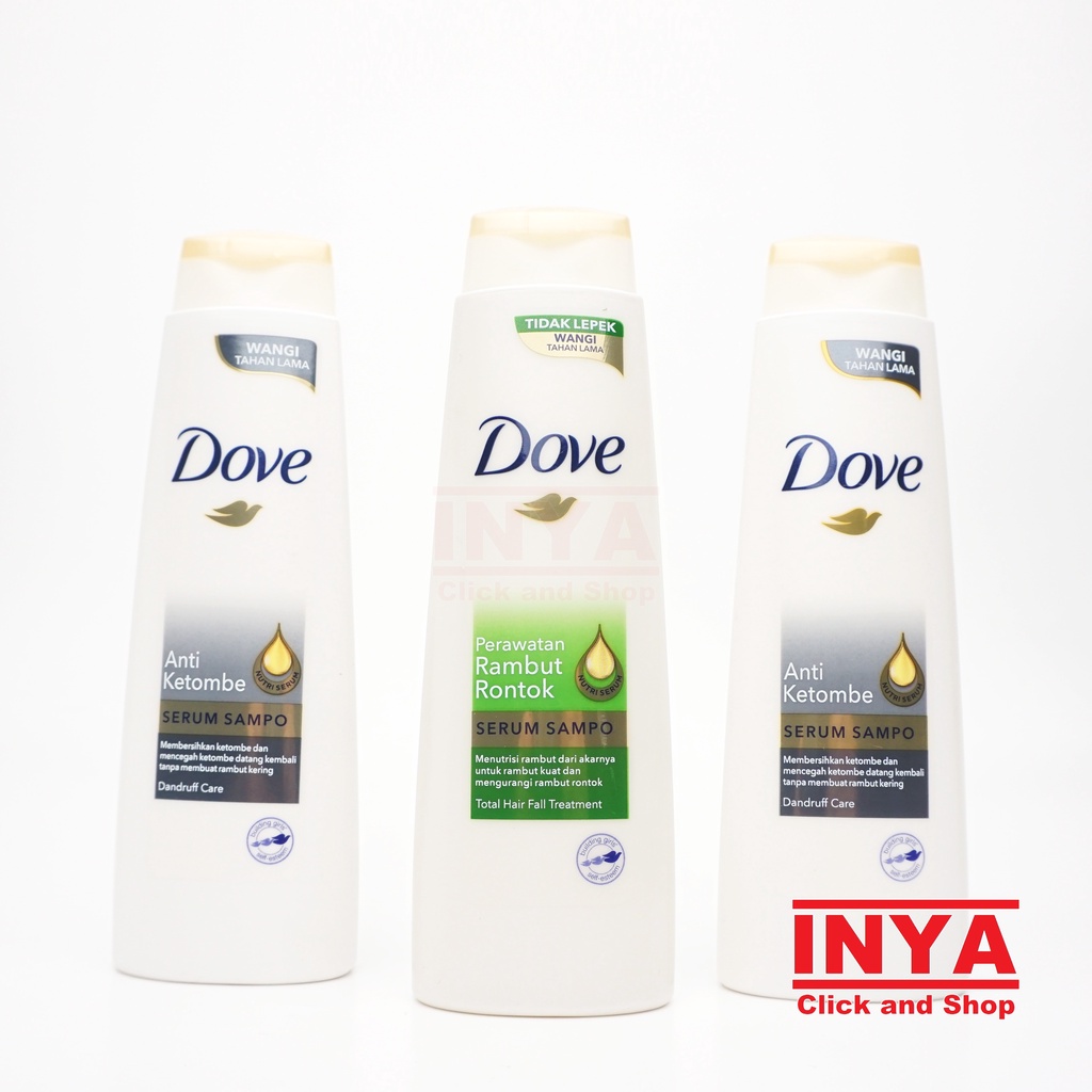 DOVE ANTI KETOMBE SERUM SHAMPOO 135ml - Sampo Rambut Dandruff Care