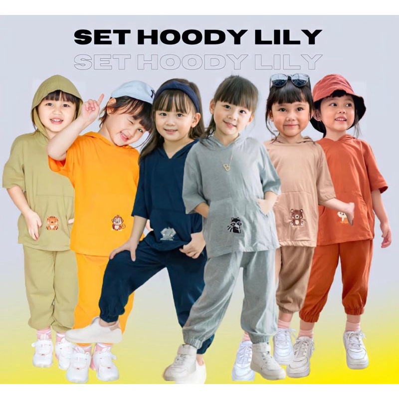 SETELAN HOODIE ANAK UNISEX (1-5 TAHUN)