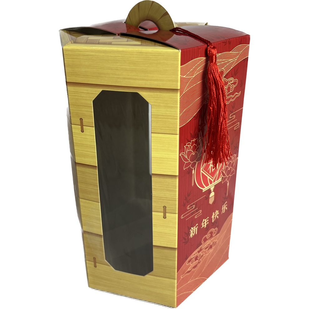 

Gable Box Imlek Hexagon/ Kotak Hampers Imlek