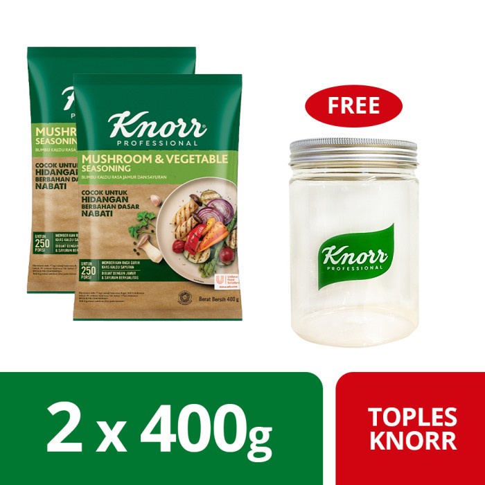 

Knorr Mushroom & Vegetable (X2) Free Toples Knorr