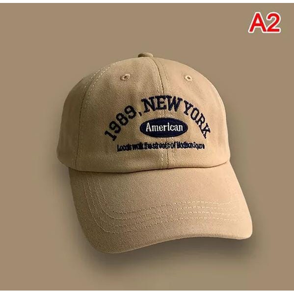 Topi Pria Wanita COD Bordir 1989 New York Distro Dewasa