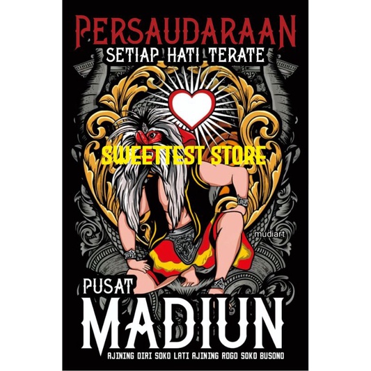 BENDERA PSHT FULL PRINTING