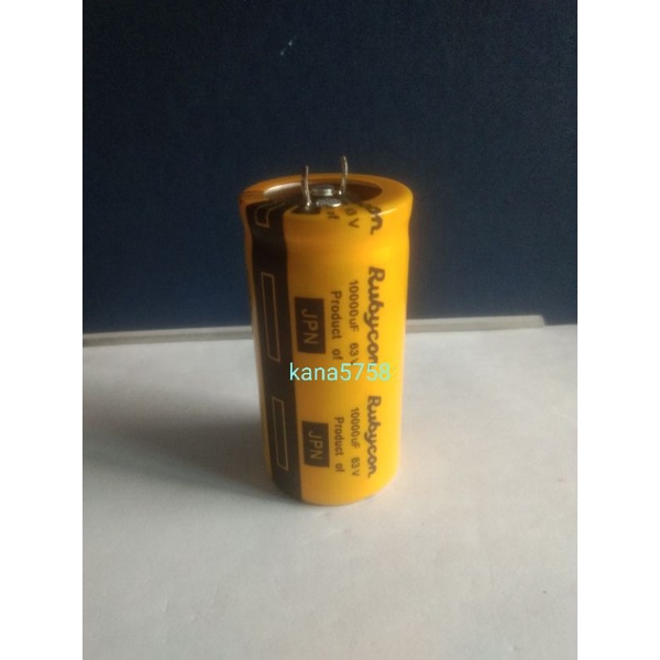 Elco 10000uf 63v Rubycon Kuning