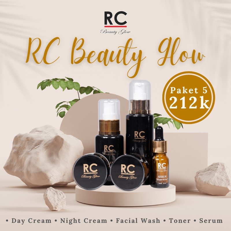 RC BEAUTY GLOW SKINCARE PAKET RESELLER