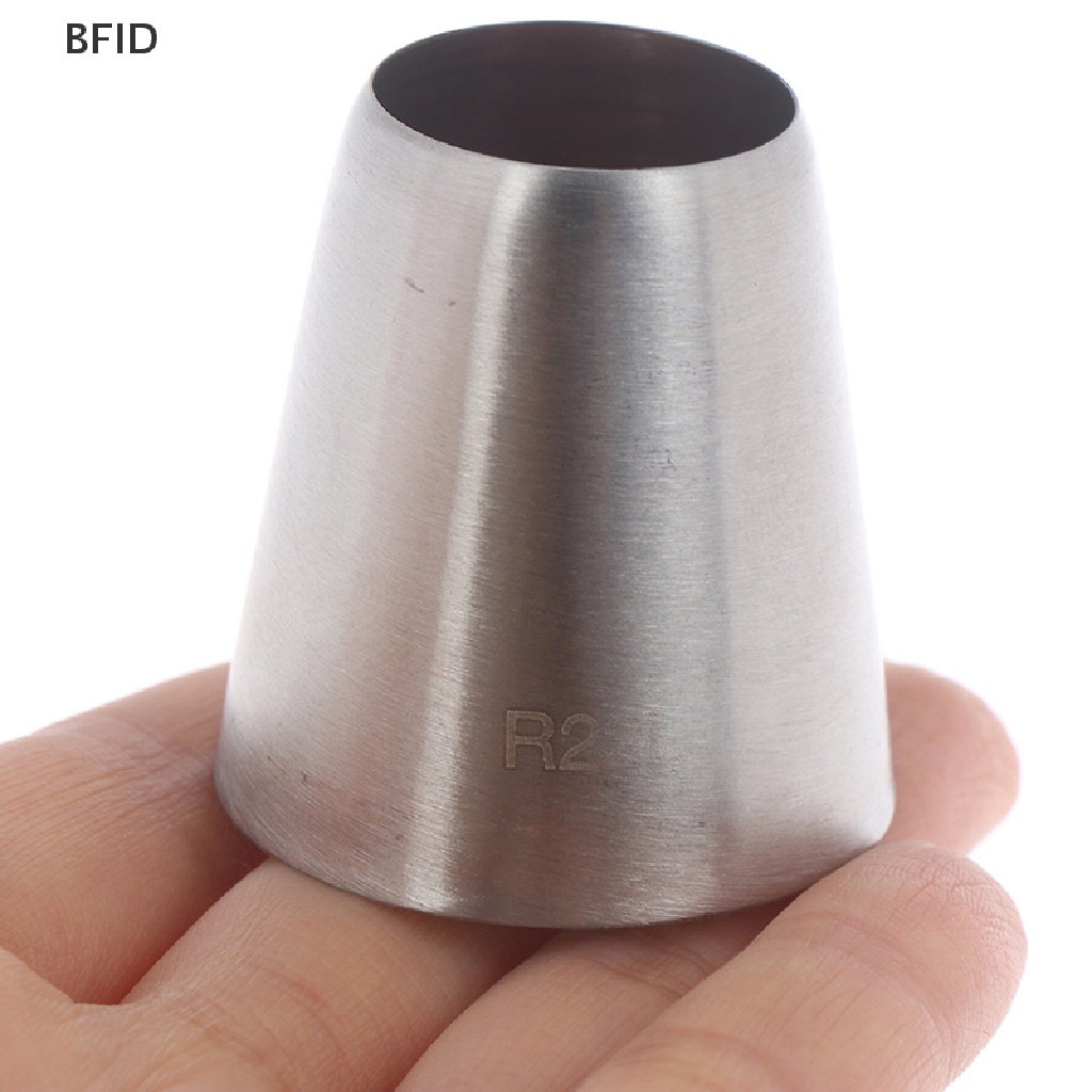 [BFID] R22l Round Piping Tip Decorag Nozzle Pastry Tips Fondant Alat Kue Kering [ID]