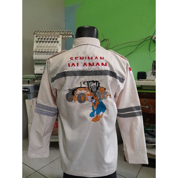 COD SERAGAM KERJA PRIA / SERAGAM PROYEK /SERAGAM MONTIR/ SERAGAM OPERATOR/ WEARPACK ATASAN SAFETY PR