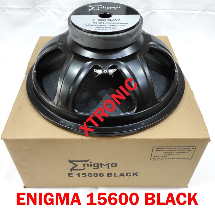Speaker Enigma 15" inch E 15600 Black E15600 E15600Black