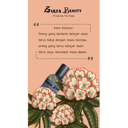 ZF premium parfume ZF minyak wangi spray 60ml Non alkohol tahan 12 jam