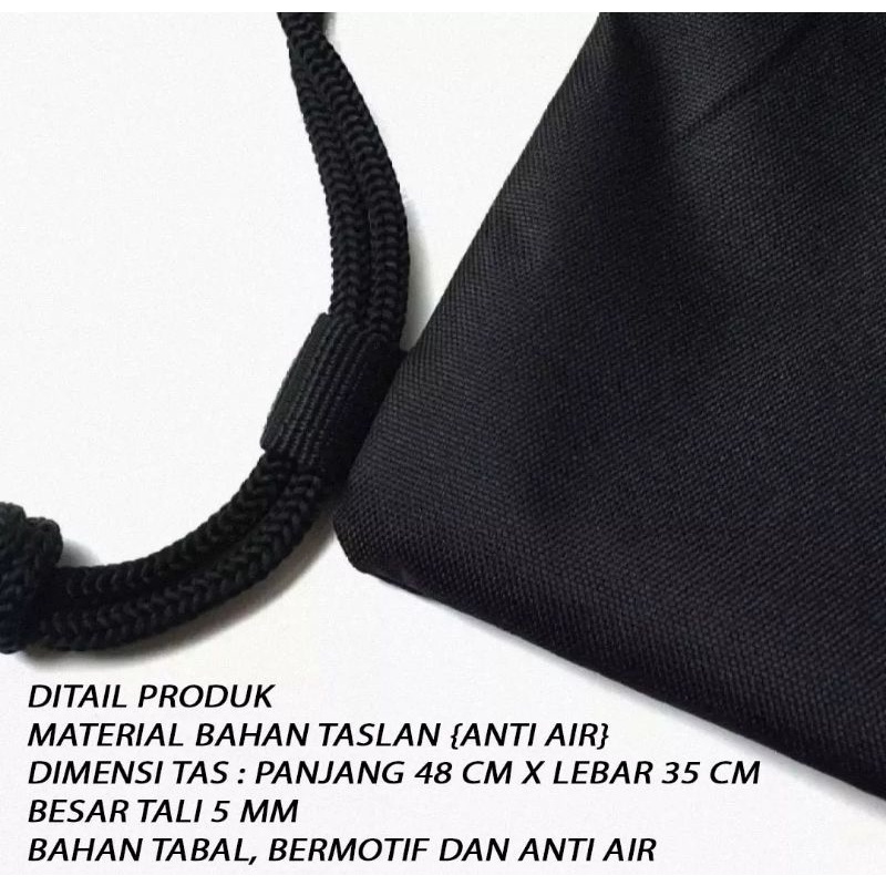 Tas serut Futsal Tas Serut Stringbag Tas Serut Pria dan Wanita Tas Serut Olahraga