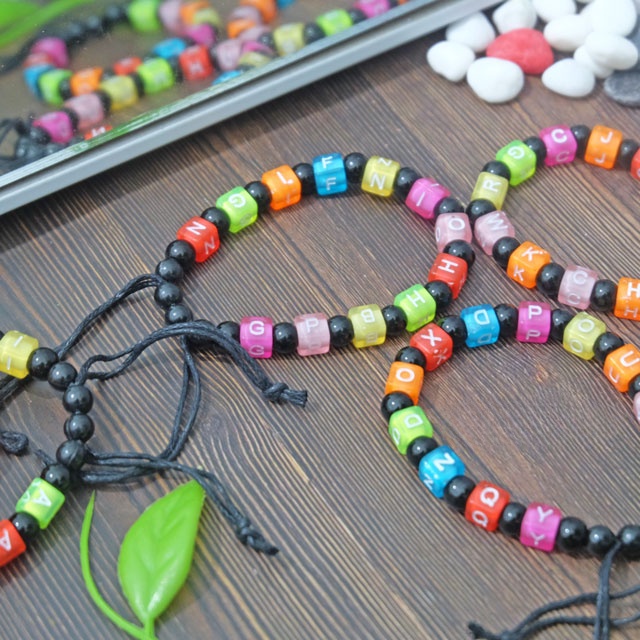 Gelang Tangan Manik-Manik Kayu Model Tali Serut/Aksesoris Pria dan Wanita || Gelang wanita Etnik kayu Terlaris