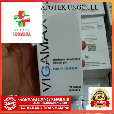 100% ORIGINAL Cod Pusat Vigamax Asli Original Herbal/Obat Vigamax Asli Khasiat Ampuh