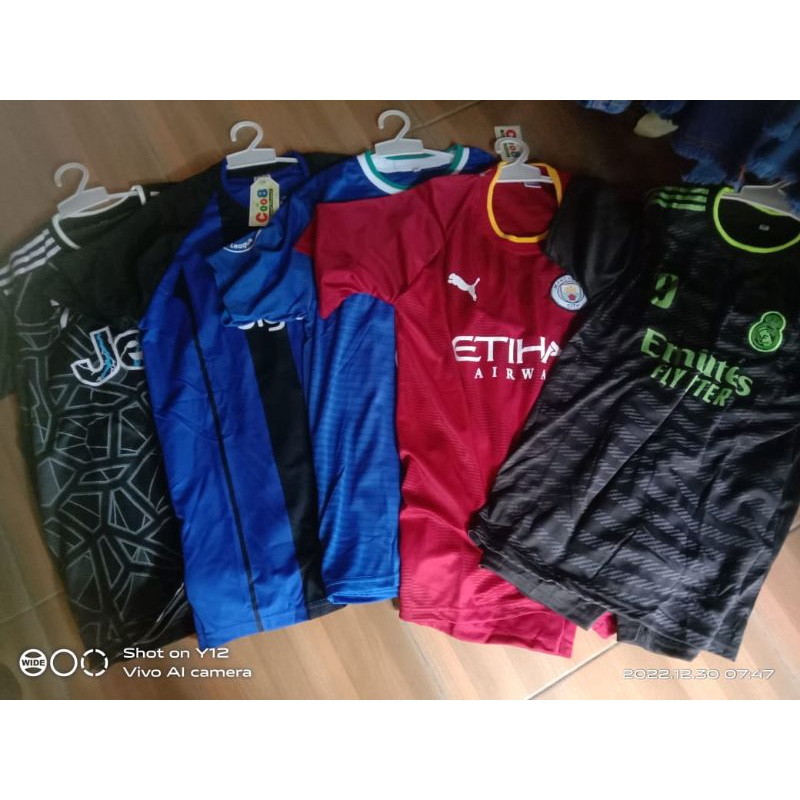 baju bola anak usia 5-14 tahun