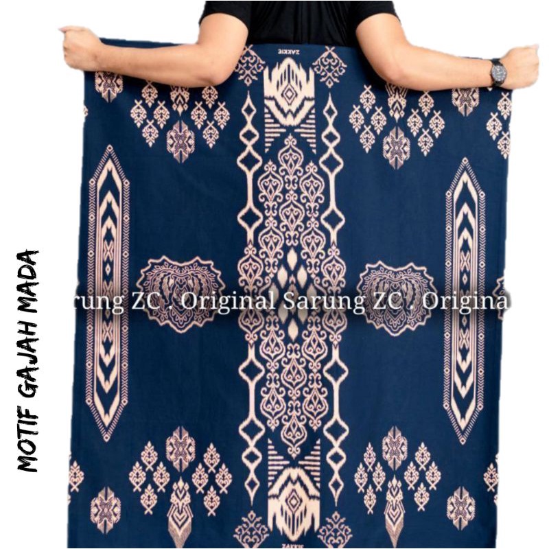 Sarung Batik printing original motif gajah Mada