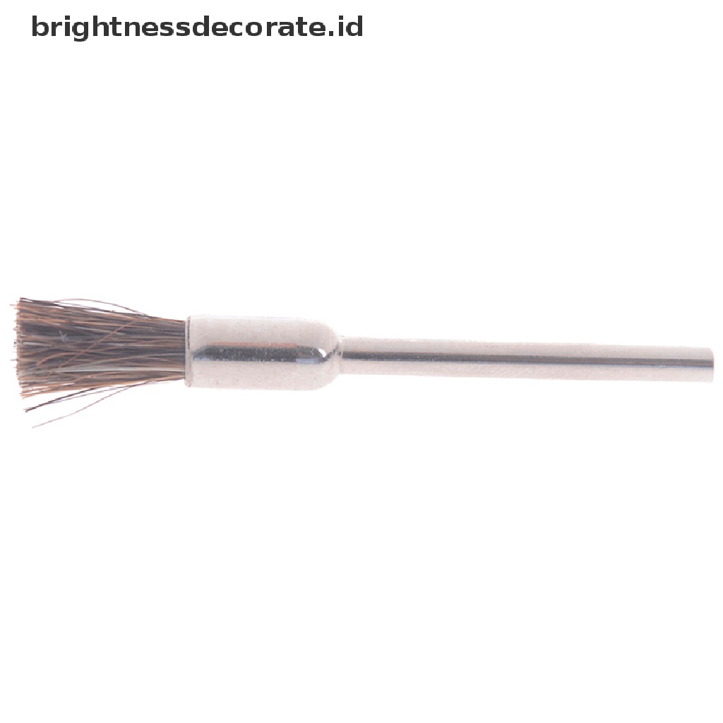 [Birth] 1pcs Sikat Pembersih Mata Bor Kuku Electric Manicure Drills Copper Wire Cleaner [ID]