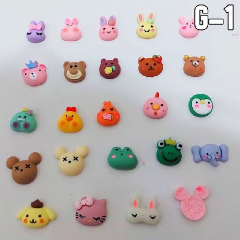 Clay Resin Tempel / Clay Resin Karakter / Clay Resin Lucu / Clay Resin Karakter Kartun / Clay Resin 