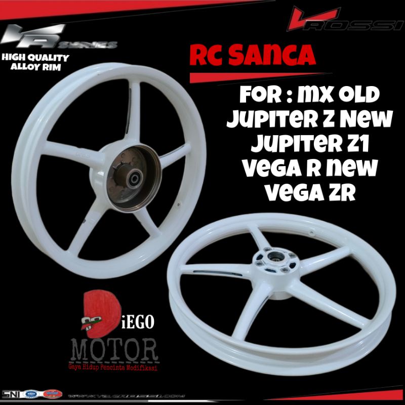 Velg Racing Rc Sanca Yamaha MX old Jupiter Z new Vega r new Sepasang Depan Belakang/mx, Jupiter z1, 