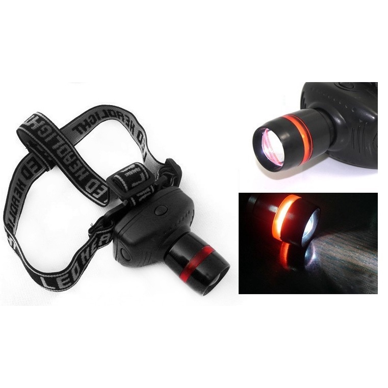 ( 100% BARANG ORI ) TRLIFE Senter Kepala LED Telescopic Zoom Headlamp 3W - BL253