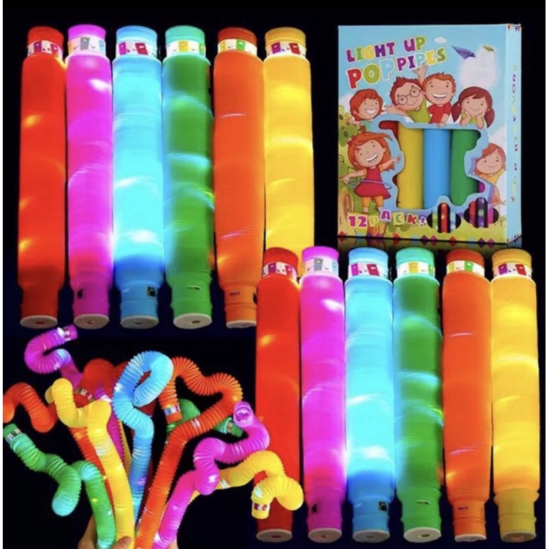 mainan pop light viral pop tubes