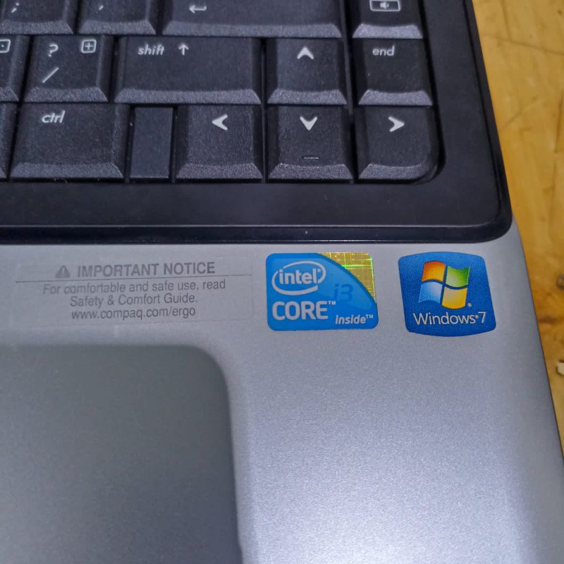 Laptop Hp Compact Presario CQ41 intel  Core i3, Ram 4/320Gb Full aplikasi siap pakai