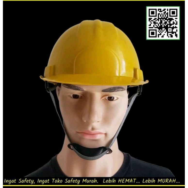 helm safety-topi proyek +tali dagu+inner