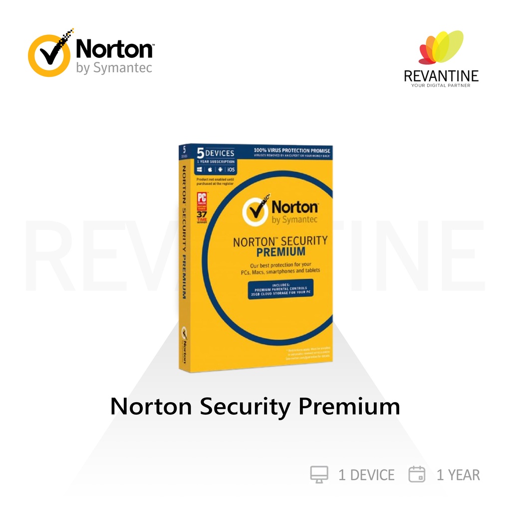 Antivirus Norton 360 Premium Latest Version - ORIGINAL