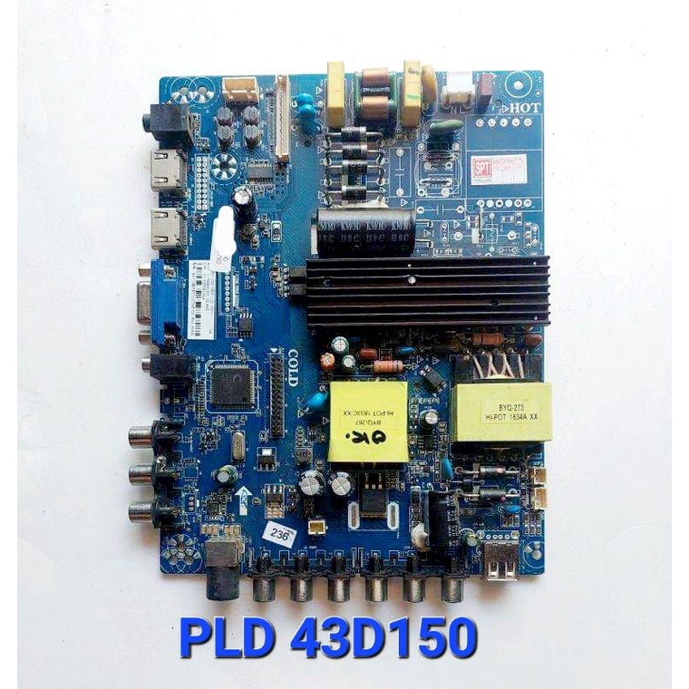 MB-Mainboard Tv Polytron PLD 43D150 / PLD 43T150