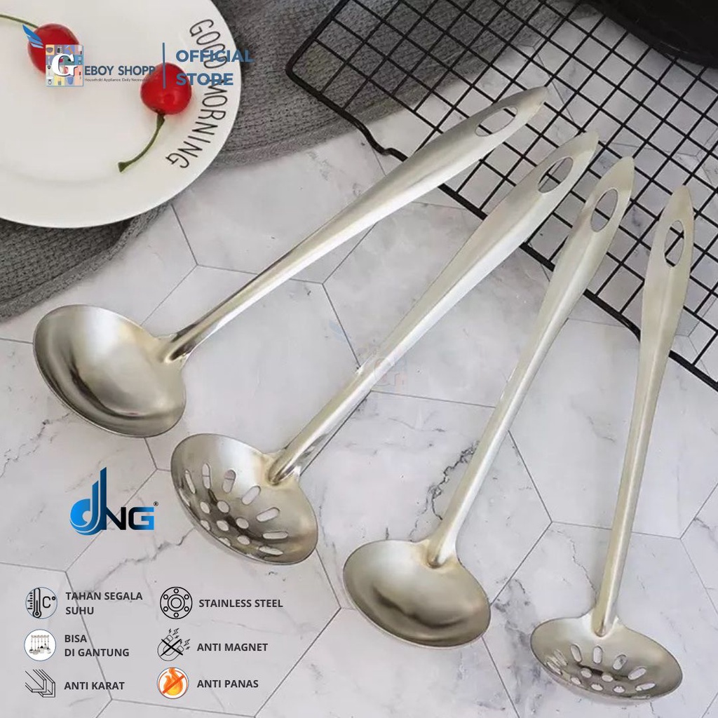 Centong / Sendok Sup / Irus Stainless Steel DNG