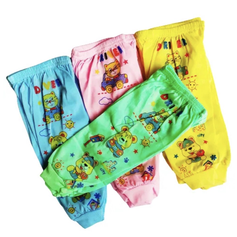 4 Pcs celana Panjang Bayi celana panjang anak celana panjang motif celana kolor bayi celana kolor anak celana panjang bayi sni celana panjang bayi laki laki celana panjang cowok paket celana panjang bayi laki laki