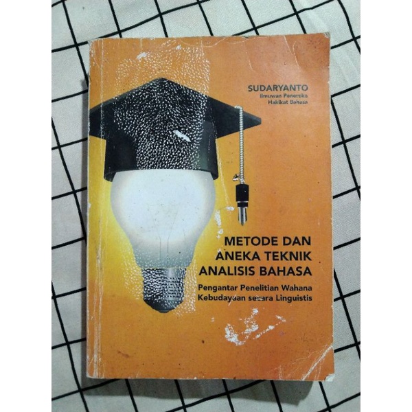 

Metode dan Aneka Teknik Analisis Bahasa -Sudaryanto-