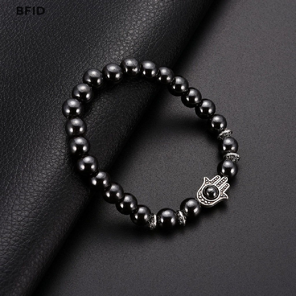 [BFID] Mix Style Gelang Magnet Beads Batu Hematite Perawatan Kesehatan Pesona Perhiasan Hadiah [ID]