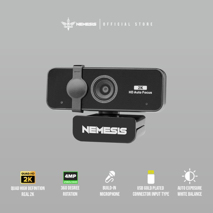 Webcam Nyk Nemesis A95 / A-95 Albatros Qhd Webcam With 2K Resolution