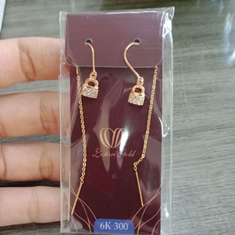 Anting italy tusuk jarum