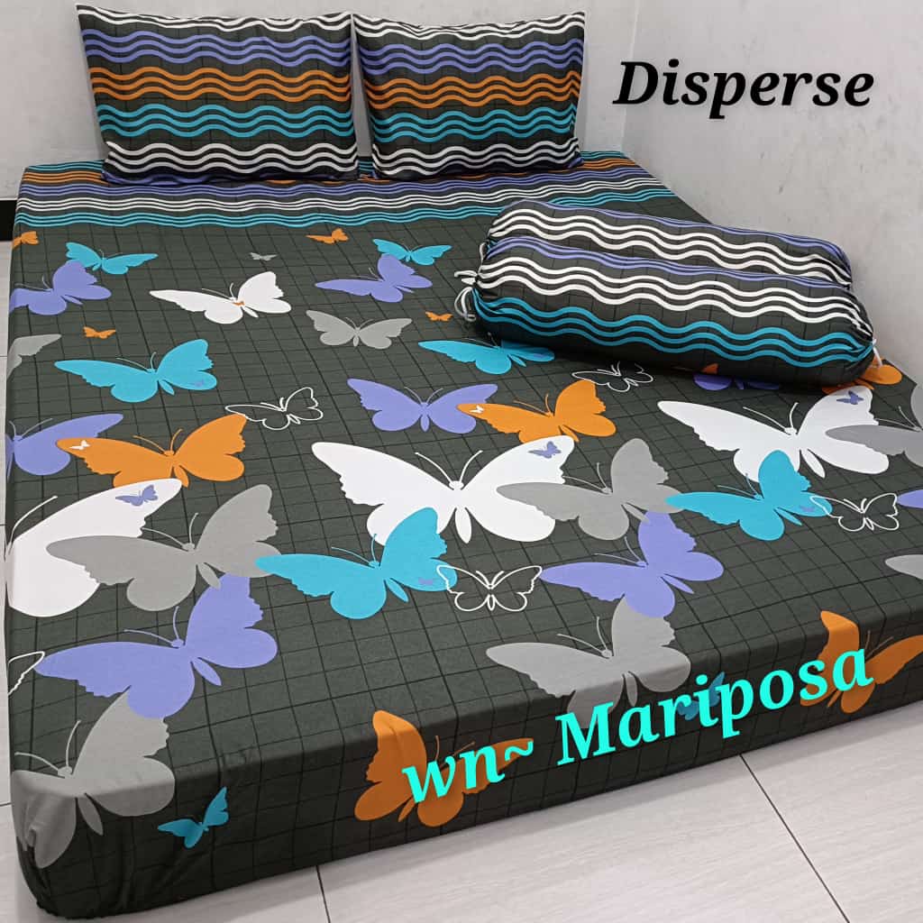 motif KUPU Produksi Sendiri Promo Sprei Homemade Murah