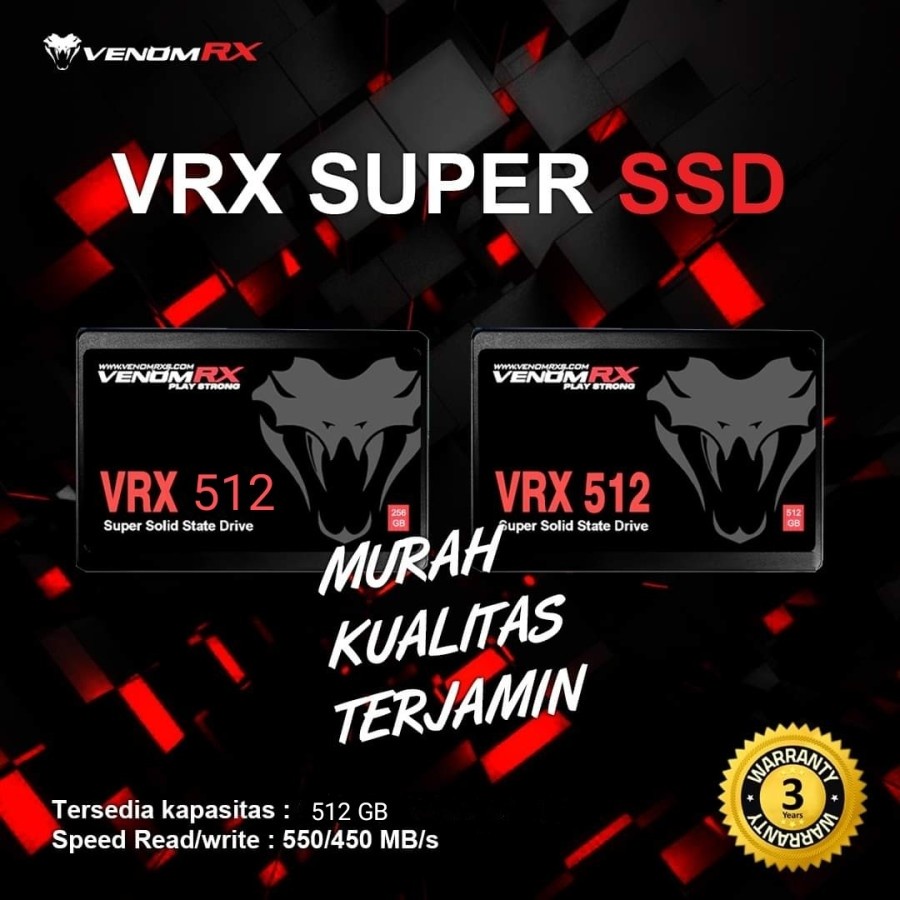 VenomRX SSD 512GB