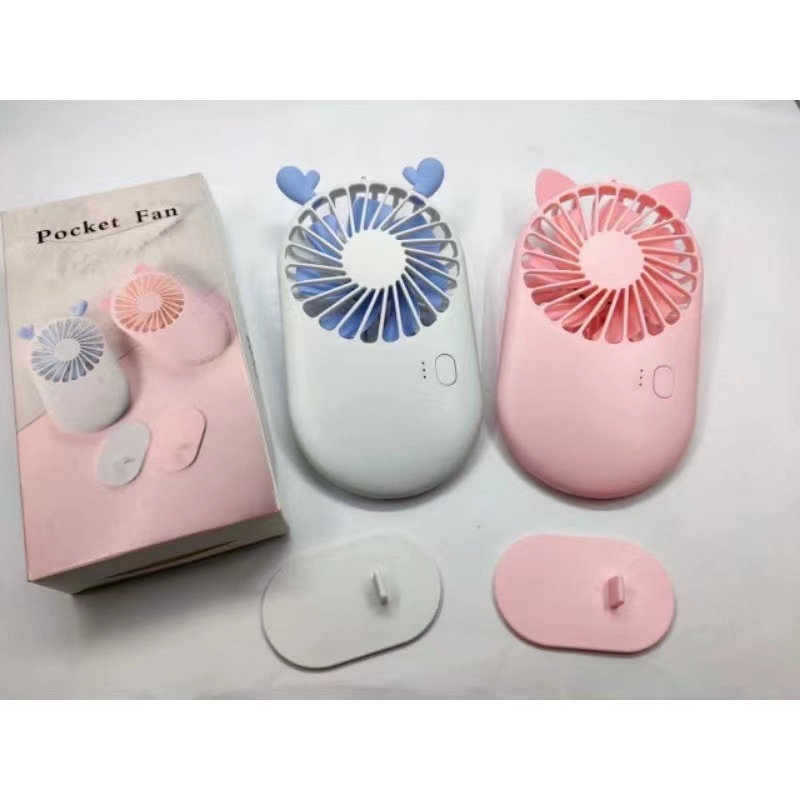 [GROSIR] KIPAS ANGIN MINI PORTABLE POCKET FAN GENGGAM UNIK SERBAGUNA