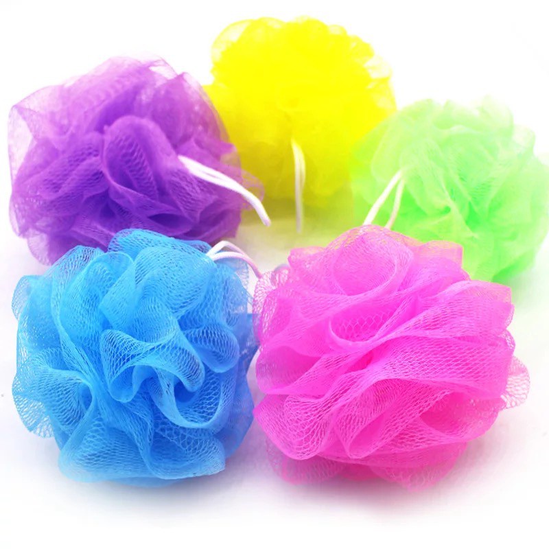 [HKL] Spons Mandi Jaring / Shower Puff / Alat Gosok Badan Mandi / Spons Mandi Jaring Shower