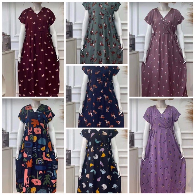 Kimono homedress/daster kimono/longdress kimono/homedress busui/daster busui