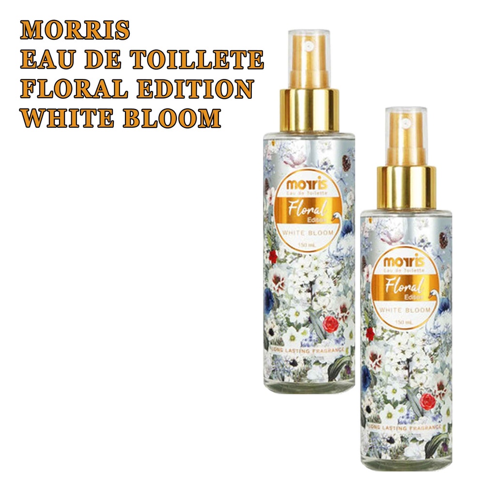 Moris Floral Edition* White Bloom* Parfum Moris Eau De Toillete 150ml