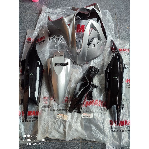 body set halus mio soul karbu silver hitam YGP