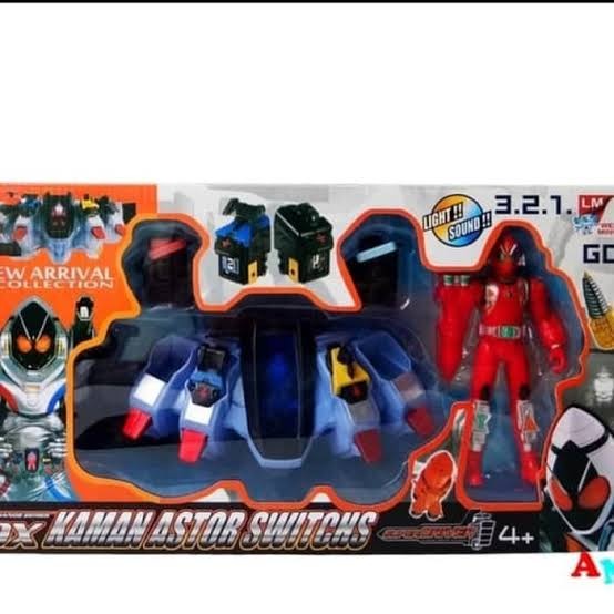 Must Have Mainan Belt Sabuk Kamen Rider Fourze Kamen Rider Fourze Transformers Termurah 3pcs