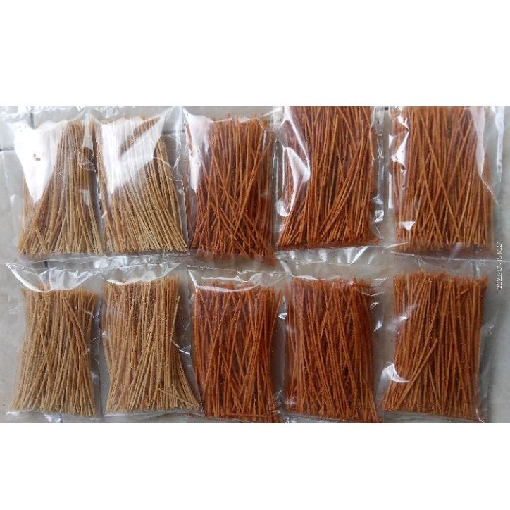 BISA COD | Termurah Mi lidi tanpa lebel mie lidi jajanan jadul extra pedas | pedas | asin berat 50gr
