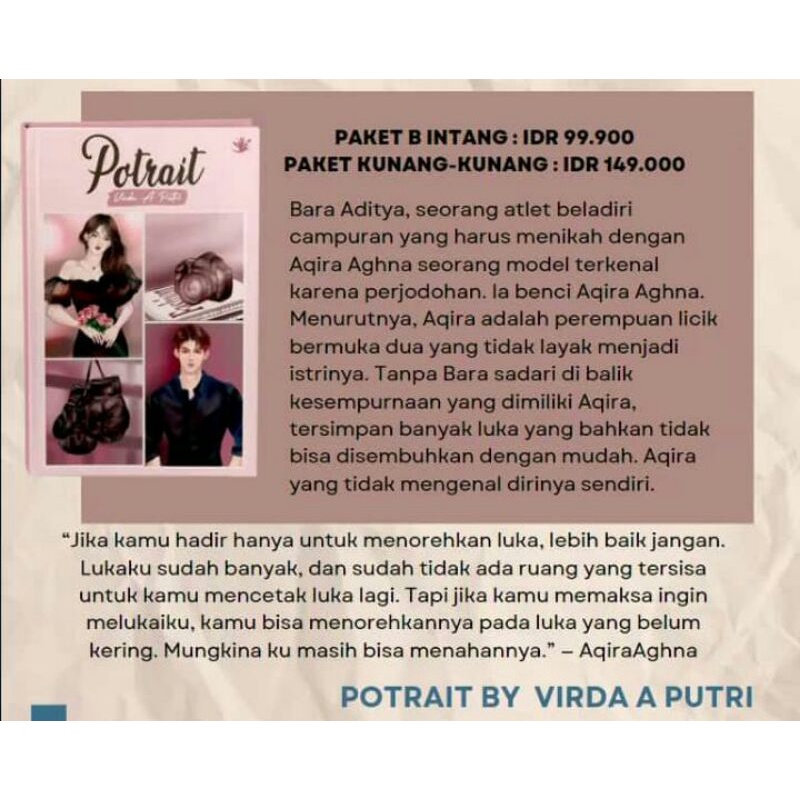 READY NOVEL POTRAIT VIRDA