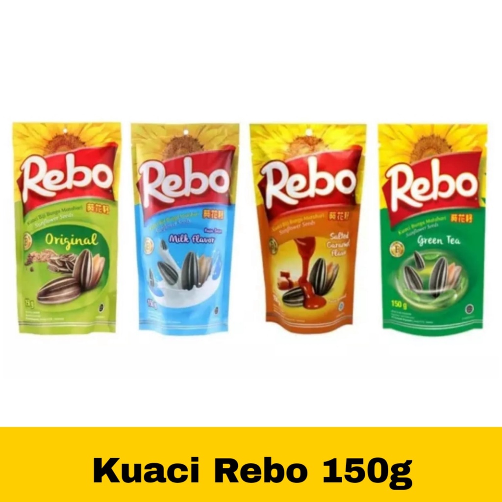 Kuaci Rebo 150 gram Kuaci Biji Bunga matahari 150g Original