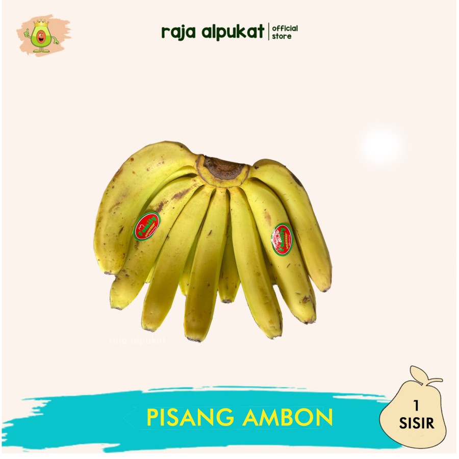 

Pisang Ambon Per Sisir