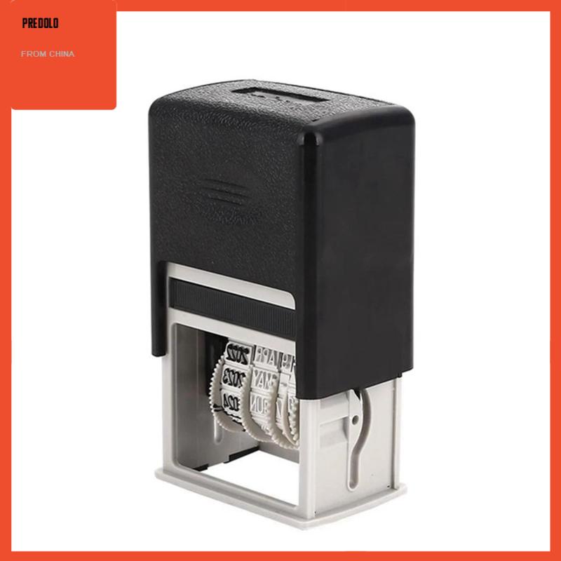[Predolo] Stempel Tanggal Self Inking Dengan Adjustable Date Album Card Making Print Stamp